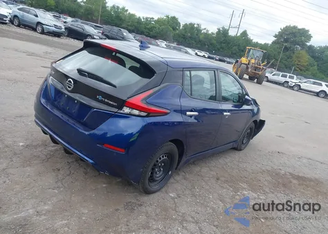 2022 Nissan Leaf S 40 Kwh из США, поврежденный, VIN 1N4AZ1BV1NC561263